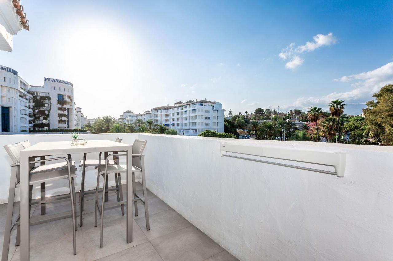 By Riva - Chic, Contemporary Studio In Puerto Banus Gardens มาร์เบยา ภายนอก รูปภาพ